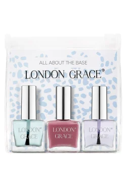 London Grace All About The Base Coat Nail Polish Trio* Nail Polish