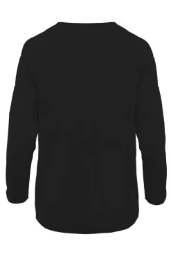 Ingmarson Bee Embroidered Dropped Shoulder T-Shirt In Black & White* T-Shirts & Tops