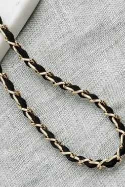 Sunny Cords Classy C Gold & Black Chain* Glasses Chains|Glasses Chains