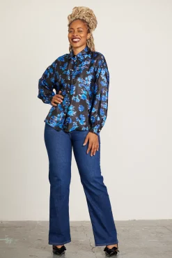 Cras Gina Dazzling Blue Shirt* Blouses, Shirts & Statement Tops