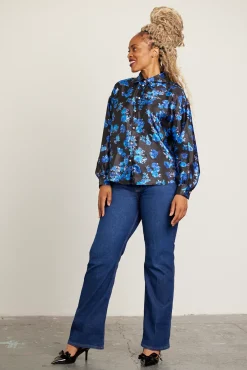 Cras Gina Dazzling Blue Shirt* Blouses, Shirts & Statement Tops