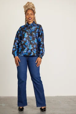 Cras Gina Dazzling Blue Shirt* Blouses, Shirts & Statement Tops