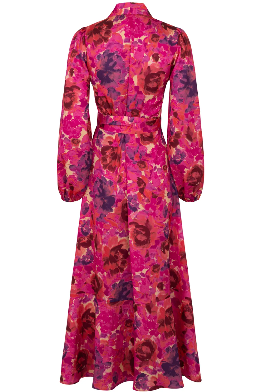 Cras Lara Pink Garden Wrap Midi Dress* Dresses & Jumpsuits