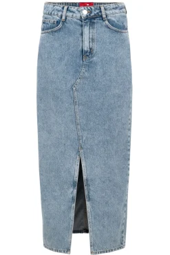 Cras Legend Denim Midi Skirt* Denim|Skirts & Trousers
