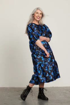 Cras Lili Dazzling Blue Midi Dress* Dresses & Jumpsuits