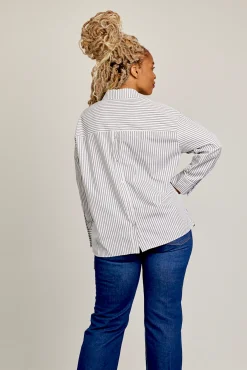 Cras Office Black Stripe Shirt* Blouses, Shirts & Statement Tops