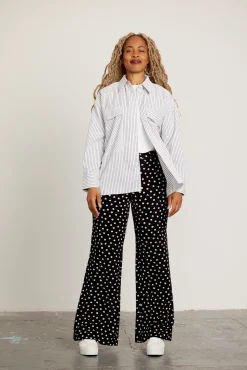 Cras Office Black Stripe Shirt* Blouses, Shirts & Statement Tops