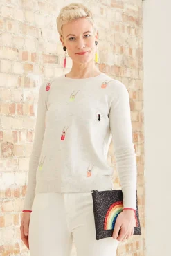 The Bias Cut Exclusive: Iris Tassel Dot Earrings* Earrings