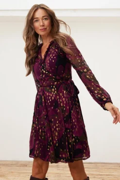 Fabienne Chapot Azure Short Printed Dress* Dresses & Jumpsuits