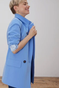 Fabienne Chapot Benny Light Blue Blazer* Jackets & Blazers|Tailoring