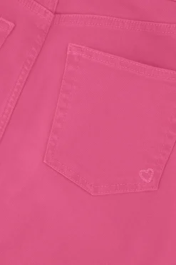 Fabienne Chapot Carlyne Denim Pink Midi Skirt* Denim|Skirts & Trousers