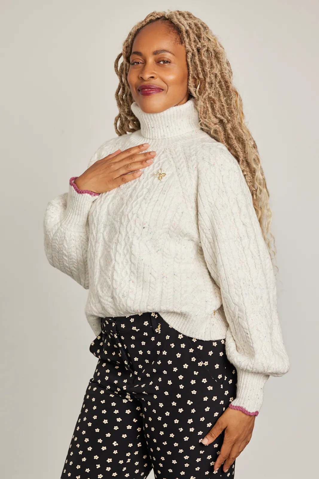 Fabienne Chapot Gabi Melange Jumper* Knitwear & Sweatshirts