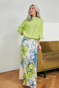 Fabienne Chapot Laurie Blue Fairytale Midi Skirt* Skirts & Trousers