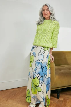 Fabienne Chapot Laurie Blue Fairytale Midi Skirt* Skirts & Trousers