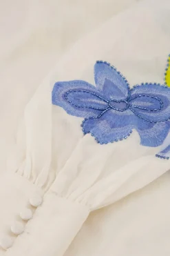 Fabienne Chapot Marielle Embroidered Floral Blouse* Blouses, Shirts & Statement Tops