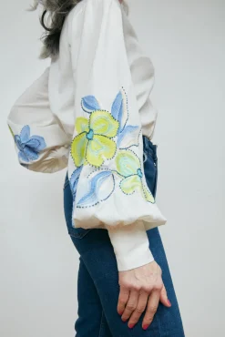 Fabienne Chapot Marielle Embroidered Floral Blouse* Blouses, Shirts & Statement Tops