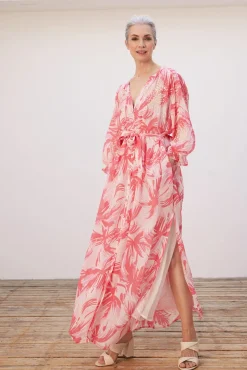 Fabienne Chapot Sardinia Palm Print Maxi Dress* Dresses & Jumpsuits