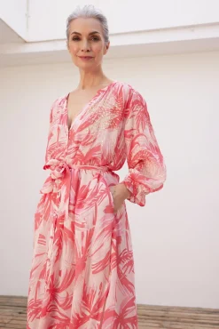 Fabienne Chapot Sardinia Palm Print Maxi Dress* Dresses & Jumpsuits