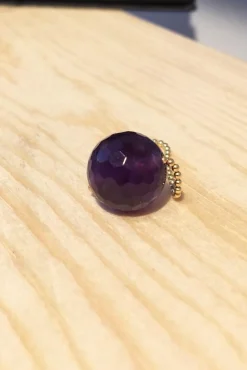 Gem & Tonic Gembud Dark Semi Precious Stone 9kt Gold Ring (5 Styles Available)* Rings