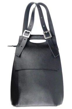 Coco Barclay Georgie Black Italian Leather Rucksack* Bags