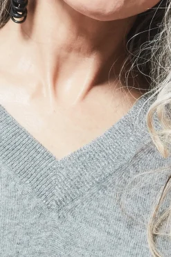 Jacynth London Mercury Lurex Cashmere Jumper* Knitwear & Sweatshirts