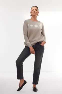 Jacynth London Neo Oyster Mushroom Jumper* Knitwear & Sweatshirts