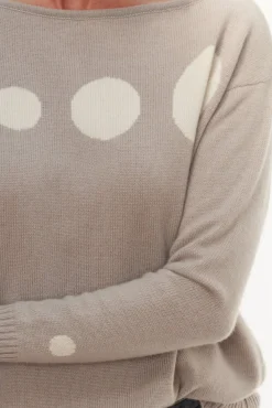 Jacynth London Neo Oyster Mushroom Jumper* Knitwear & Sweatshirts