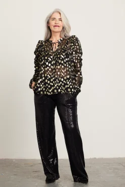 Jeff Rihana Black Sequin Trousers* Skirts & Trousers