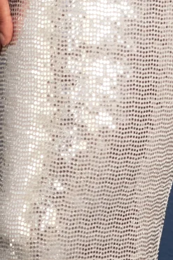 Jeff Rihana Silver Sequin Trousers* Skirts & Trousers