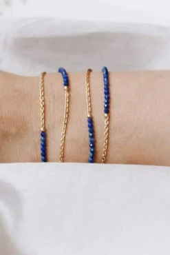 Sunny Cords 24k Gold Plated Lapis Lazuli Glasses Chain & Bracelet* Glasses Chains|Glasses Chains