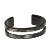 Branch Jewellery Natural Black Horn Cut Out Cuff Bracelet* Bracelets & Cuffs