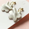 Cloud + Clay Orla Pearlescent Floral Earrings* Earrings