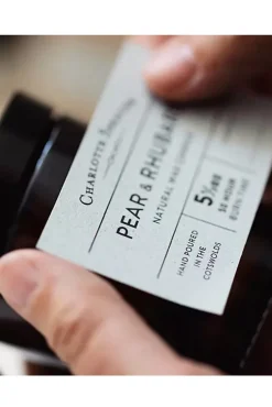 Charlotte Spencer Pear & Rhubarb Natural Wax Candle* Candles