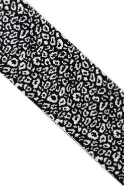 Ingmarson Personalised Initial Wool & Cashmere Black Scarf* Scarves & Shawls