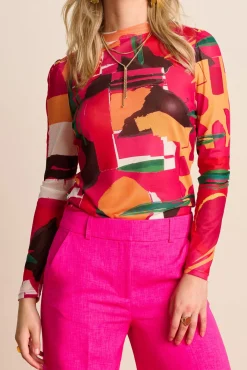 POM Amsterdam Cape Town Printed Top* T-Shirts & Tops|Blouses, Shirts & Statement Tops