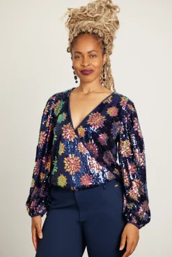 POM Amsterdam Mesmerizing Sequin Top* Blouses, Shirts & Statement Tops