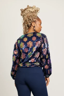 POM Amsterdam Mesmerizing Sequin Top* Blouses, Shirts & Statement Tops