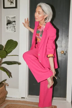 POM Amsterdam Pink Glow Blazer* Jackets & Blazers|Tailoring