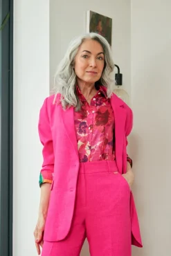 POM Amsterdam Pink Glow Blazer* Jackets & Blazers|Tailoring