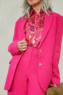 POM Amsterdam Pink Glow Blazer* Jackets & Blazers|Tailoring