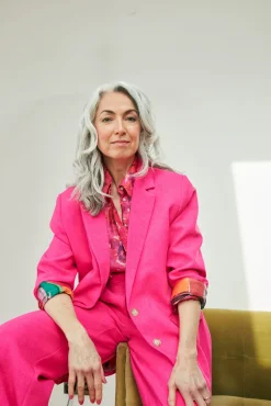 POM Amsterdam Pink Glow Blazer* Jackets & Blazers|Tailoring