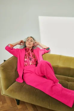 POM Amsterdam Pink Glow Blazer* Jackets & Blazers|Tailoring