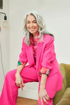 POM Amsterdam Pink Glow Trousers* Skirts & Trousers|Tailoring