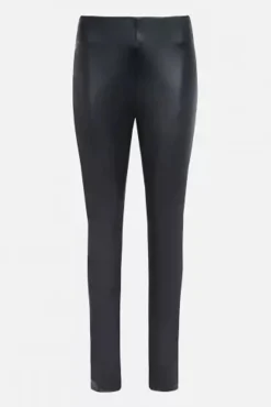 Reiko Olga Black Faux Leather Leggings* Skirts & Trousers