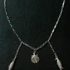 Hooked Sea Life Sterling Silver One-Of-A-Kind Necklace* Necklaces