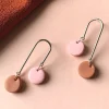 Cloud + Clay Sienna Circles Pink Earrings* Earrings