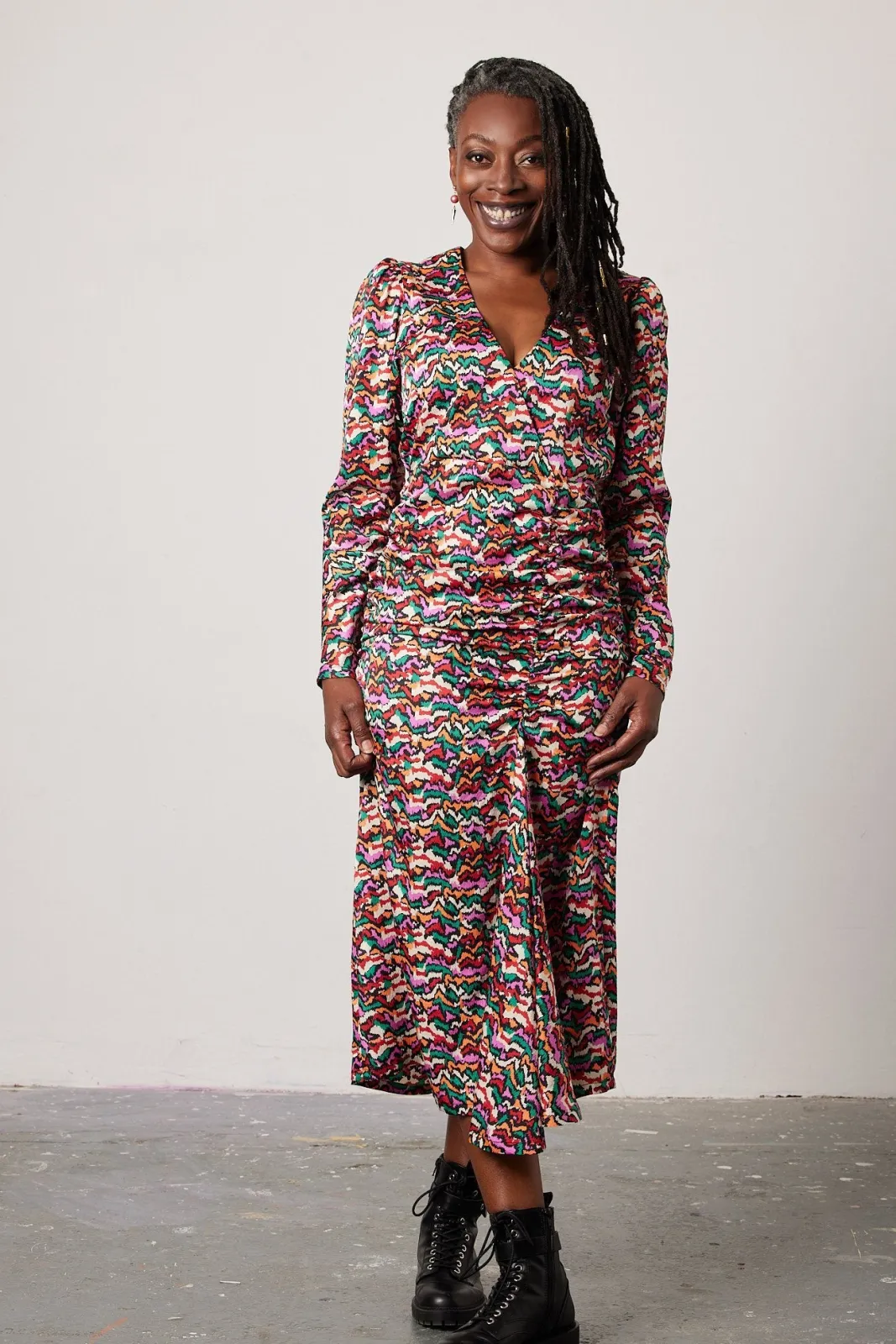Stella Nova Addison Printed Midi Dress* Dresses & Jumpsuits