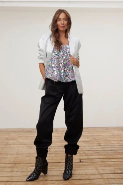 Stella Nova Katja Smart Black Trousers* Skirts & Trousers