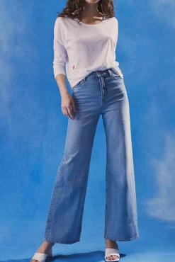 Ingmarson Strawberry Slub White T-Shirt* T-Shirts & Tops