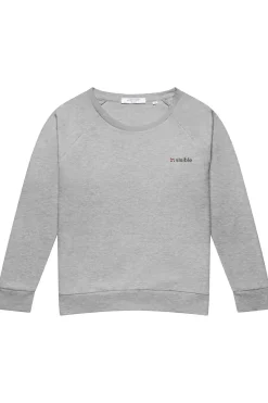 The Bias Cut Strike Out Ageism Charity Grey Sweatshirt (3 Slogan Options)* Knitwear & Sweatshirts